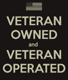 Veteran Owned and Operated Business